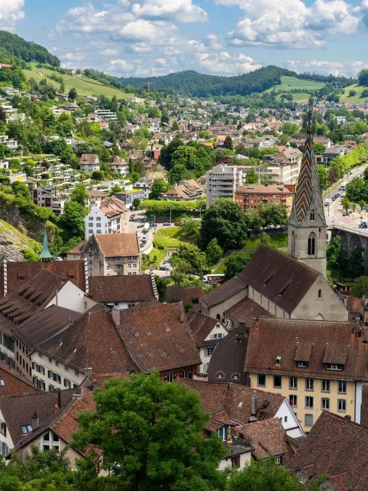 City view Baden, Switzerland — maku HQ